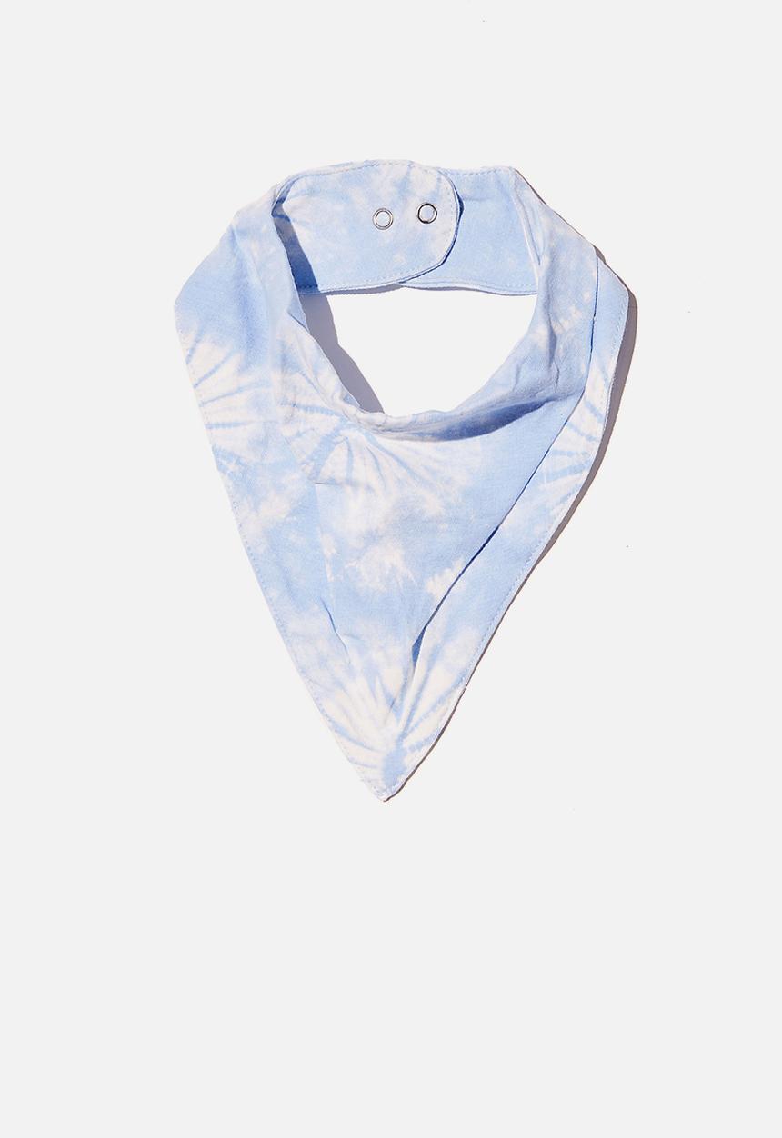 Cotton On - The bandana bib - dusk blue tie dye