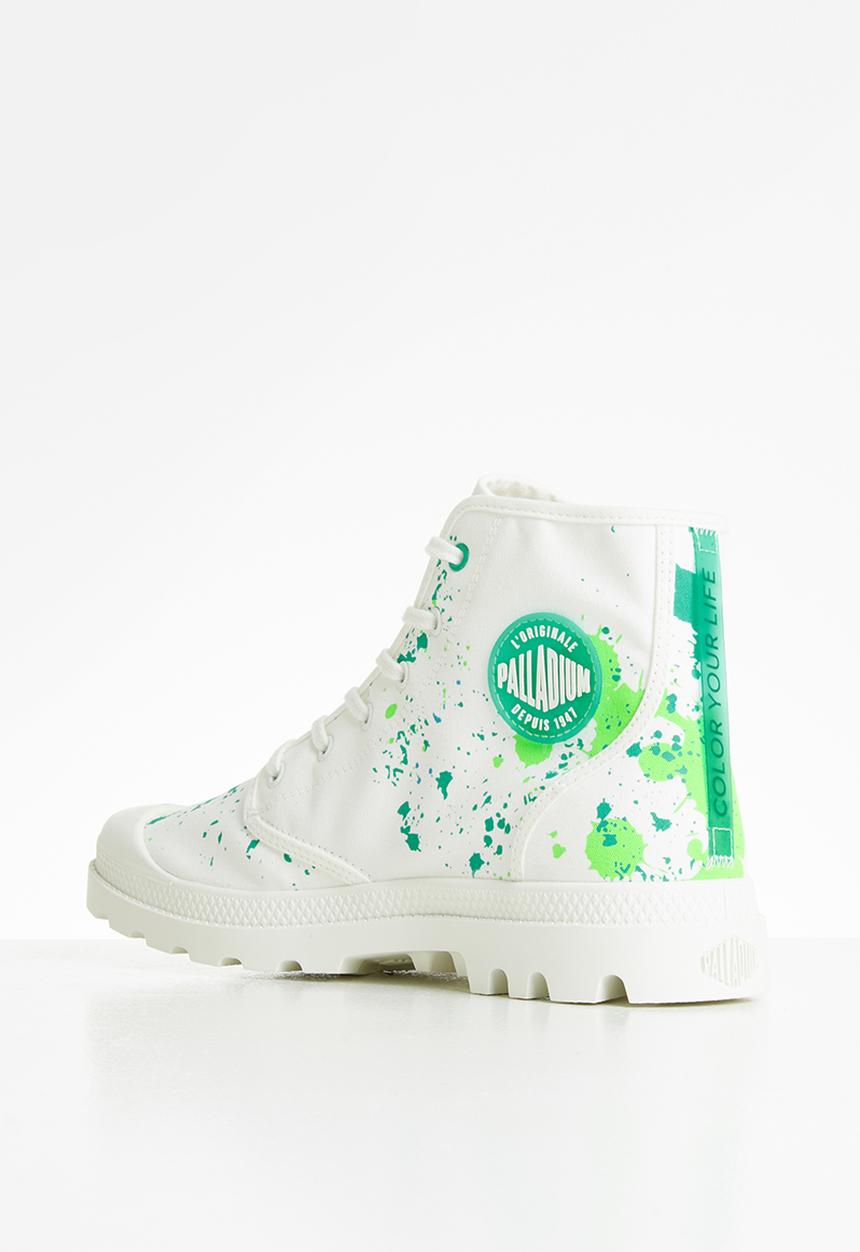 Palladium - Pampa hi explore - white & green