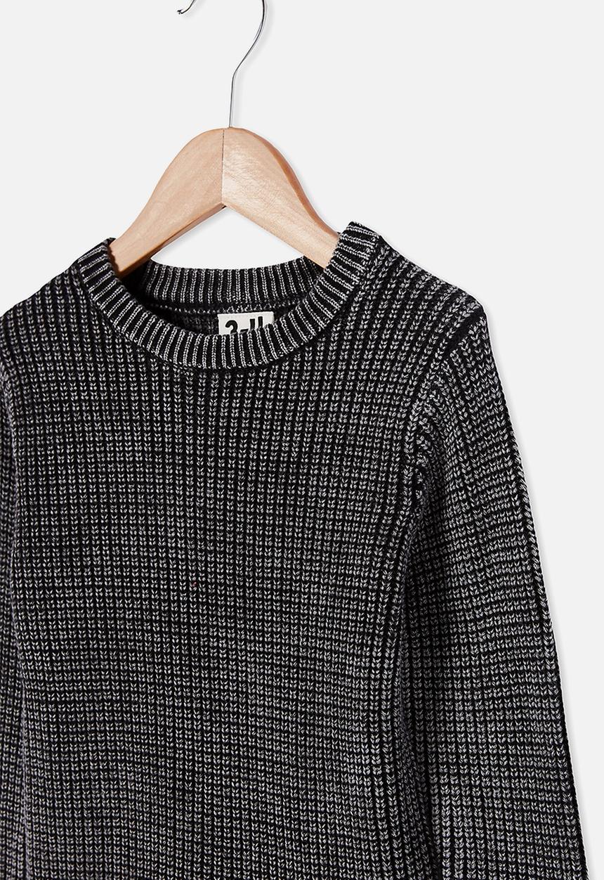 Cotton On - Blake knit - washed phantom