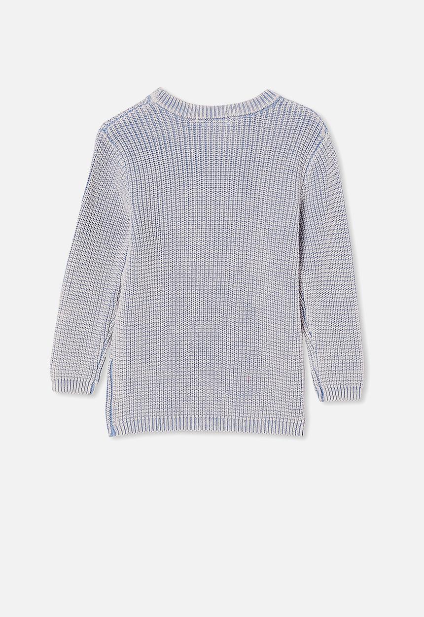 Cotton On - Blake knit - washed dusty blue