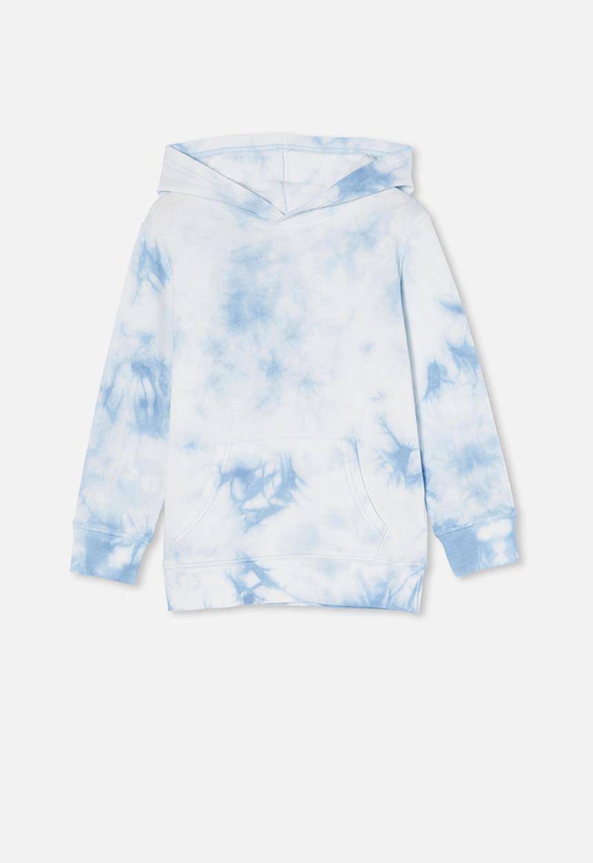 Cotton On - Charlie hoodie - dusk blue/tie dye