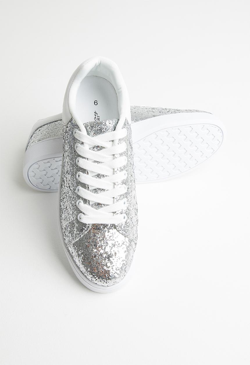 SISSY BOY - Glisten to your heart sneaker - silver