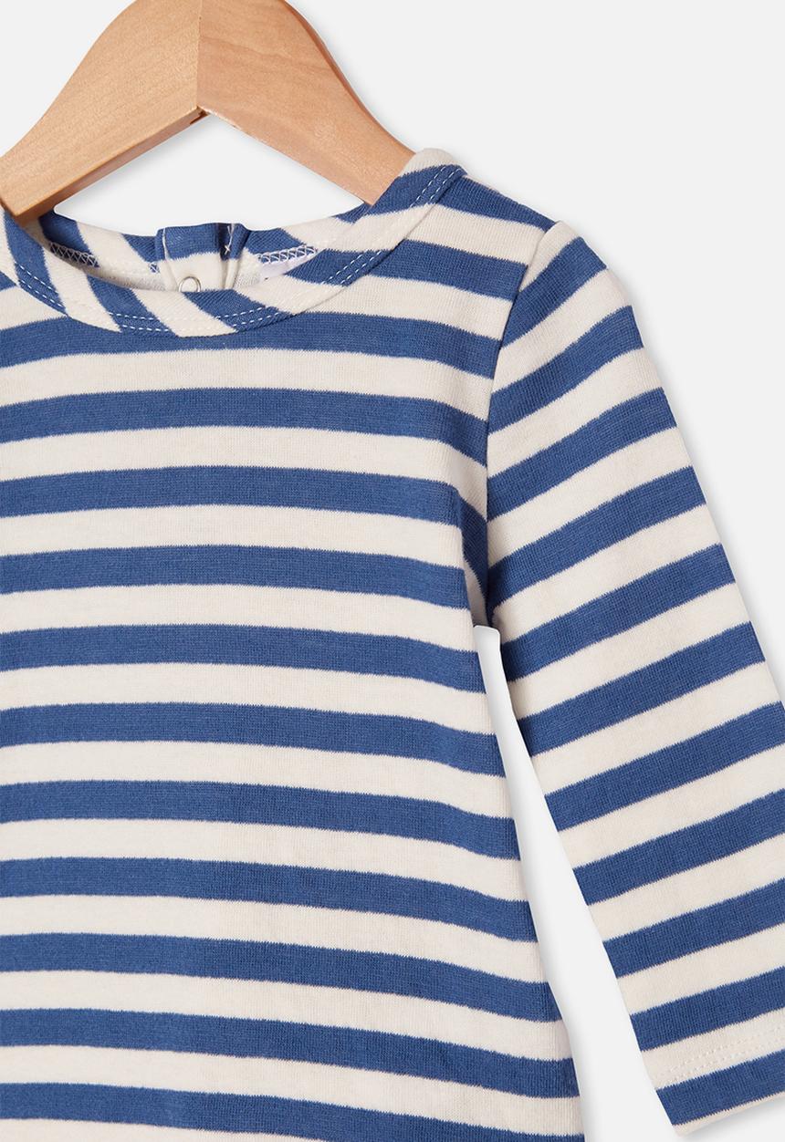Cotton On - Lenny long sleeve top - blue