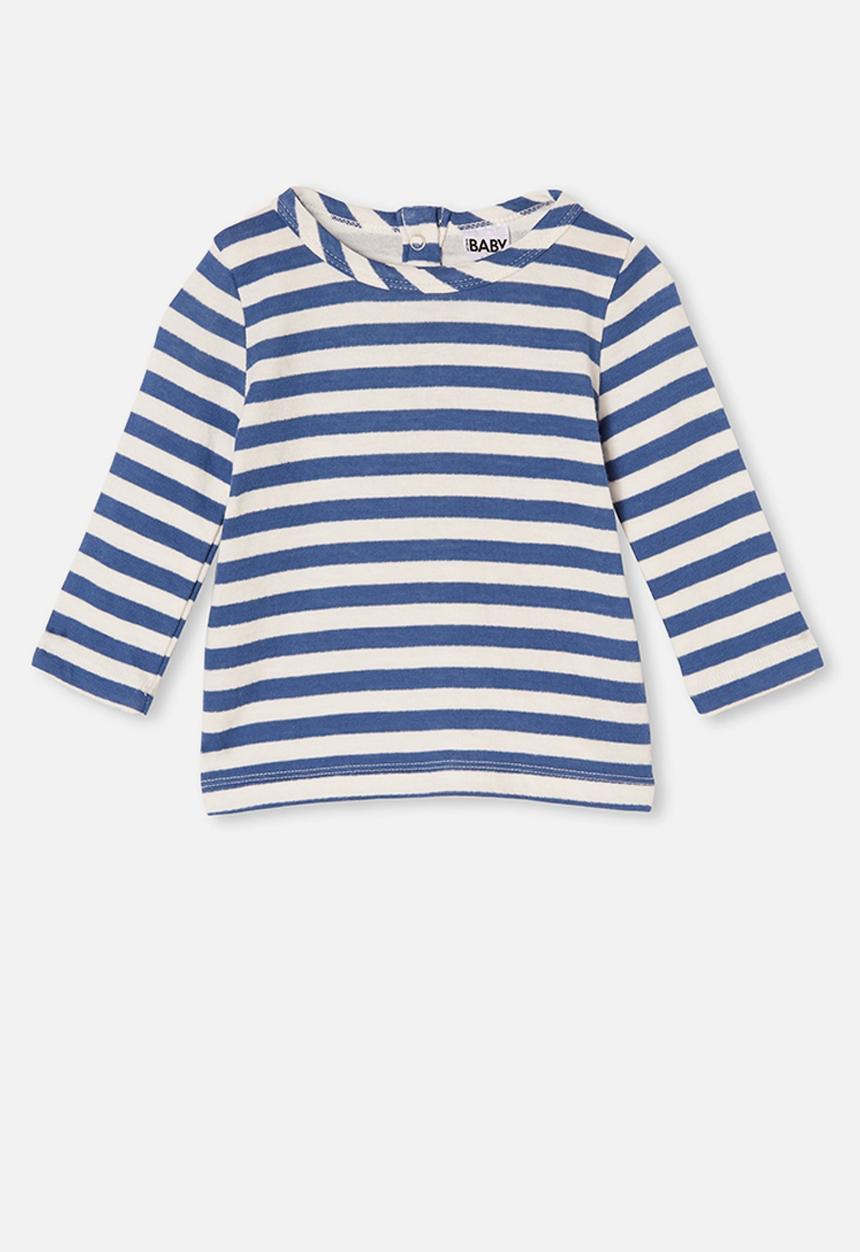 Cotton On - Lenny long sleeve top - blue