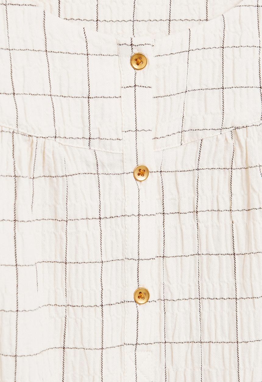 Violeta by Mango - Blouse pastor - white