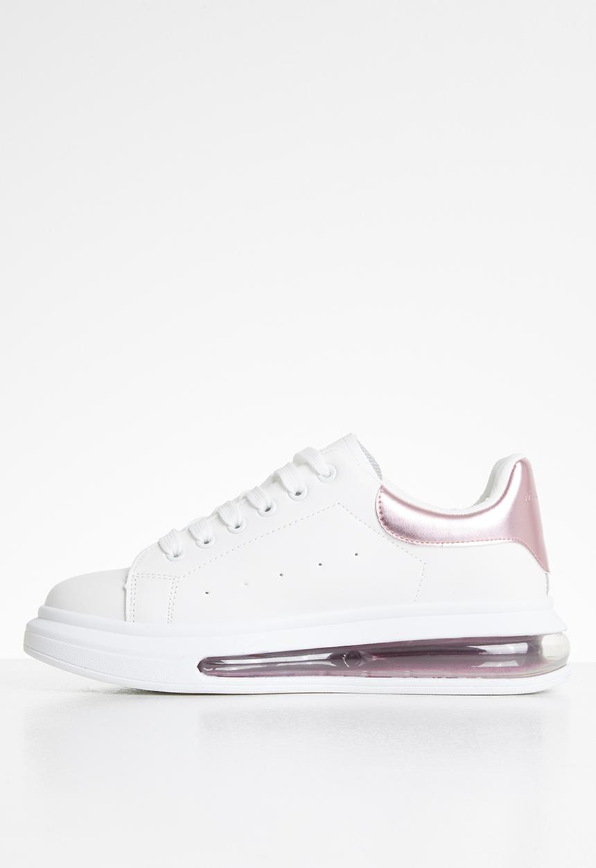 Madison® - Sophia sneaker - white & metallic pink