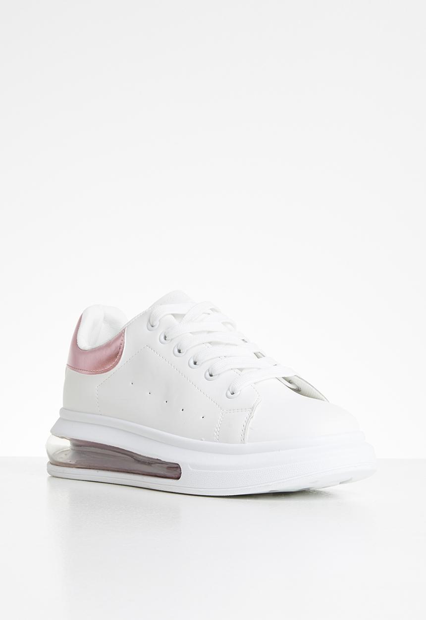 Madison® - Sophia sneaker - white & metallic pink