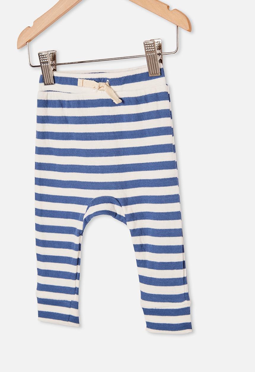Cotton On - Johnny legging - hannah stripe petty blue/vanilla