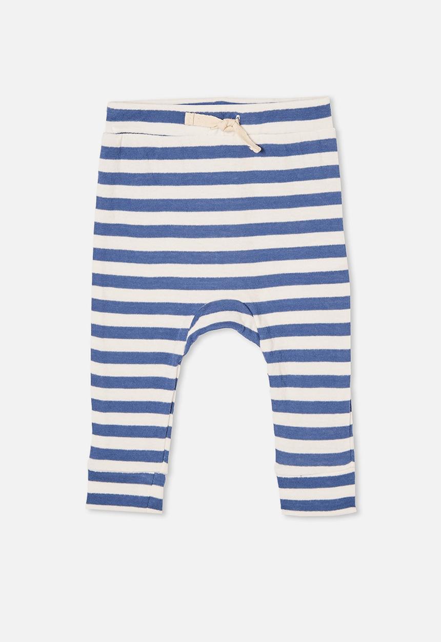 Cotton On - Johnny legging - hannah stripe petty blue/vanilla