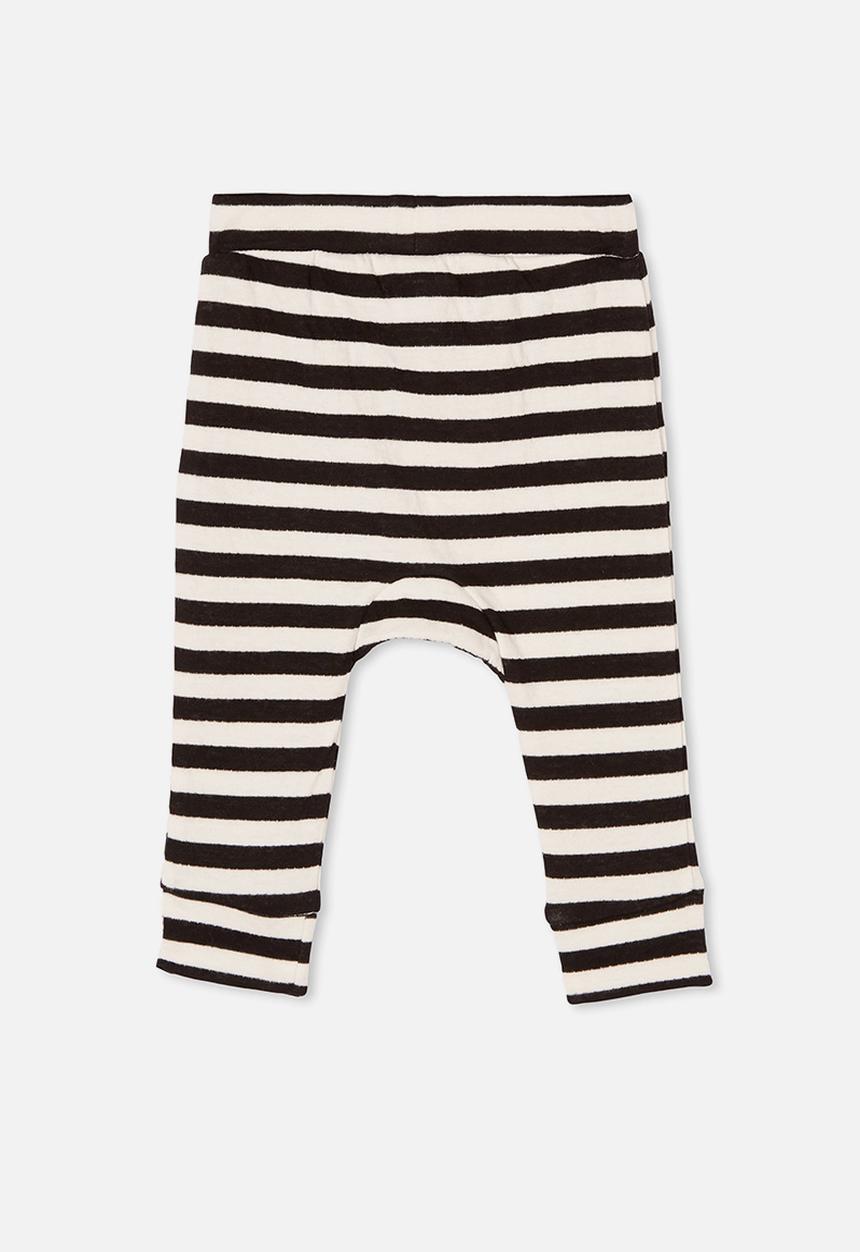 Cotton On - Johnny legging - hannah stripe black/white