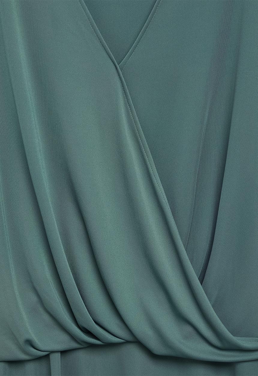Violeta by Mango - Plus blouse - green