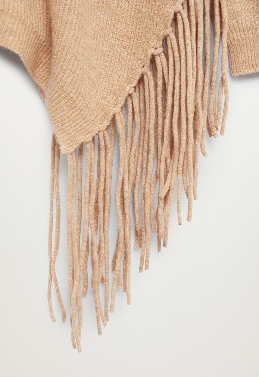 Violeta by Mango - Plus Sweater indi - brown