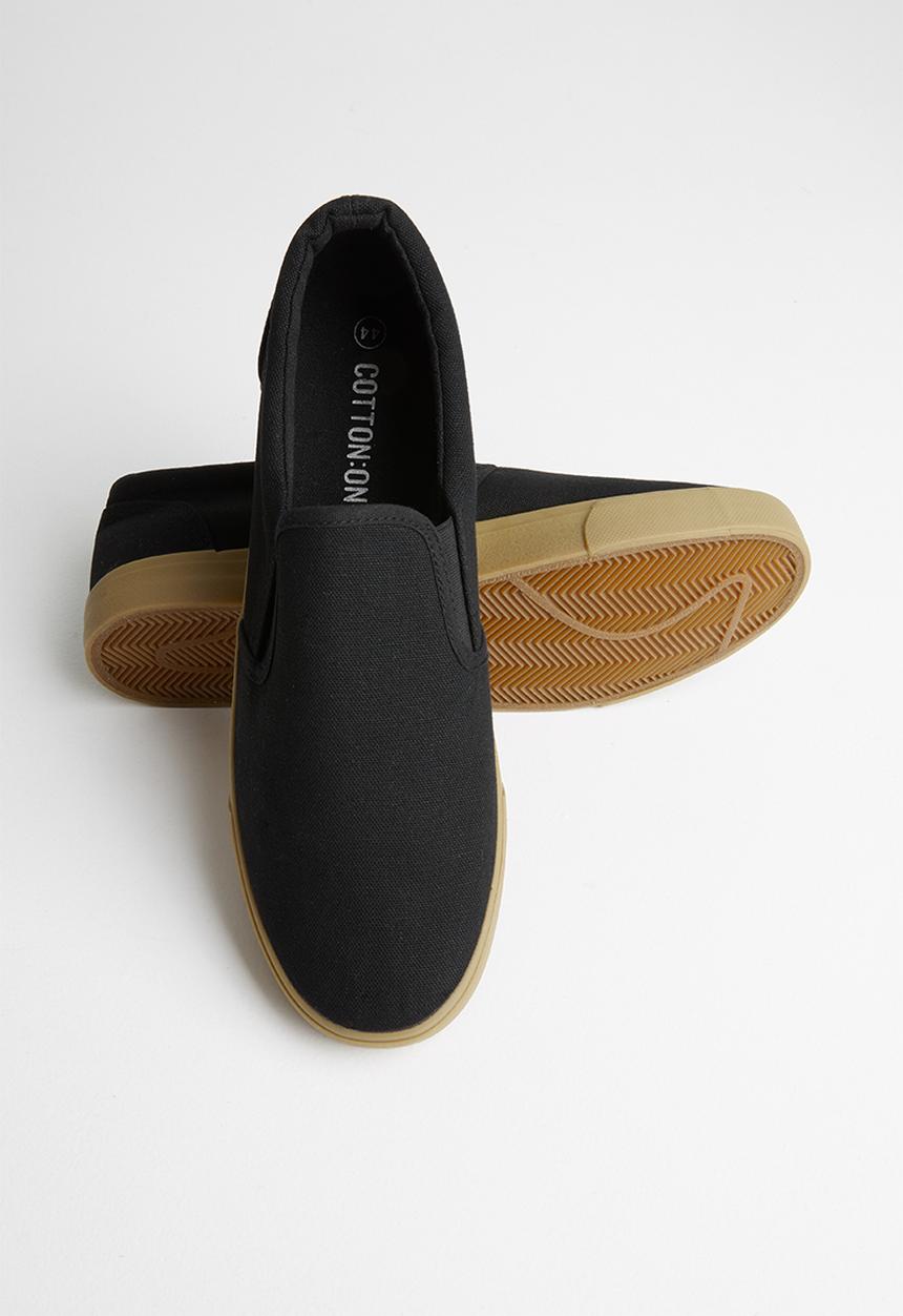 Cotton On - Nathan slip on - black