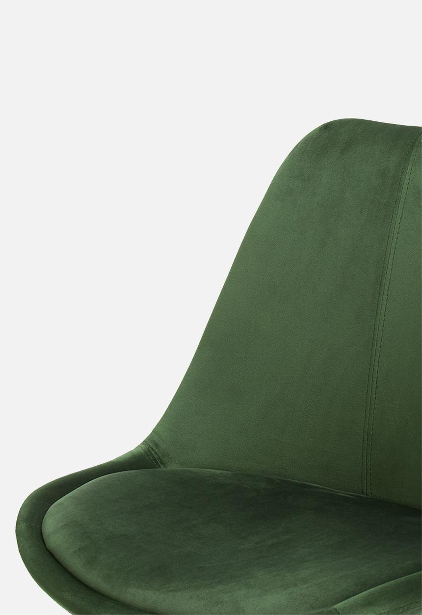 Sixth Floor - Finch upholstered dining chair - forest green