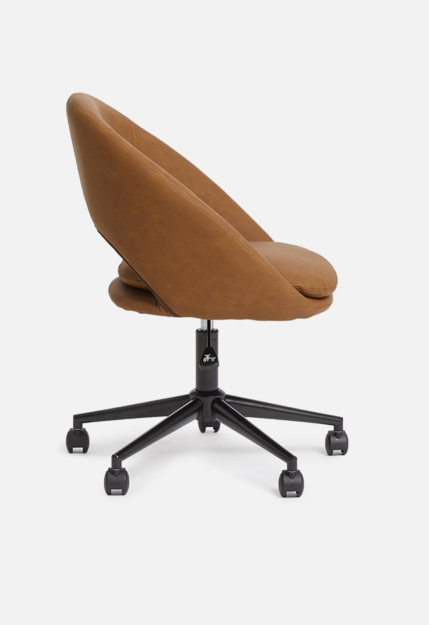 Sixth Floor - Mika office chair - brown