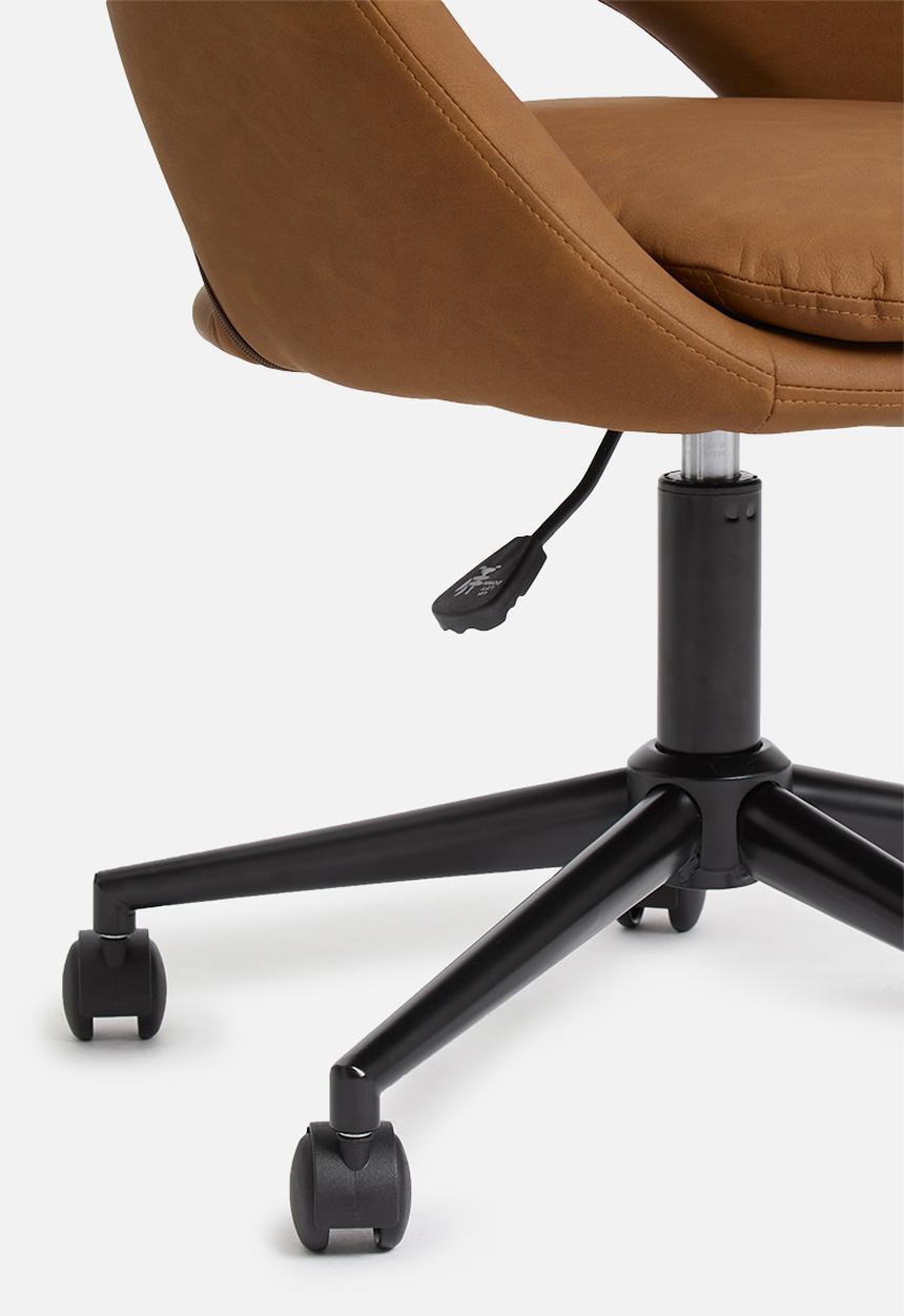 Sixth Floor - Mika office chair - brown