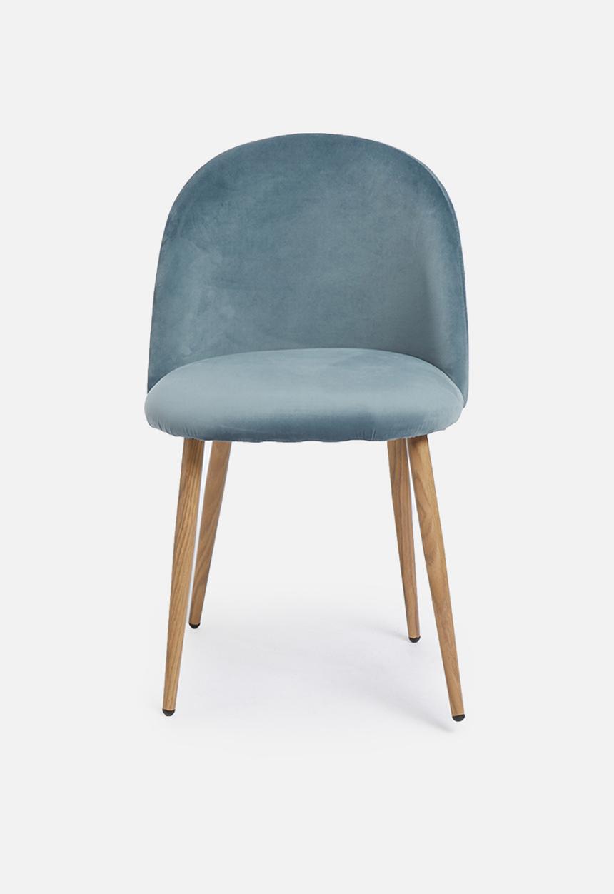 Sixth Floor - Slate dining chair - sky