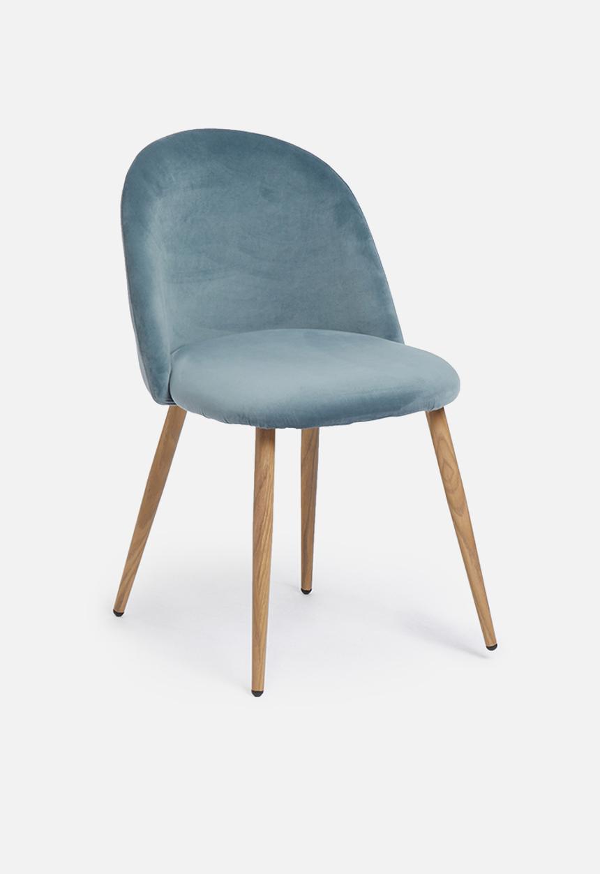 Sixth Floor - Slate dining chair - sky