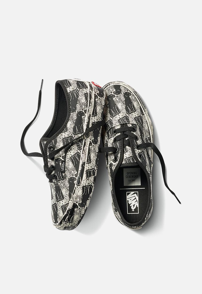 Vans - (opening ceremony) leopard/checker  - bblk