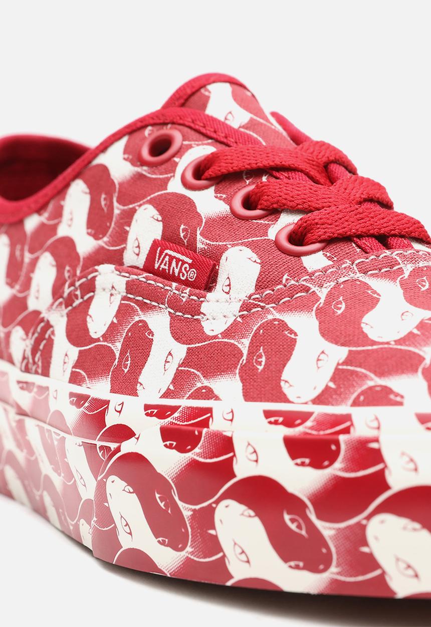 Vans - (opening ceremony) leopard/checker  - red