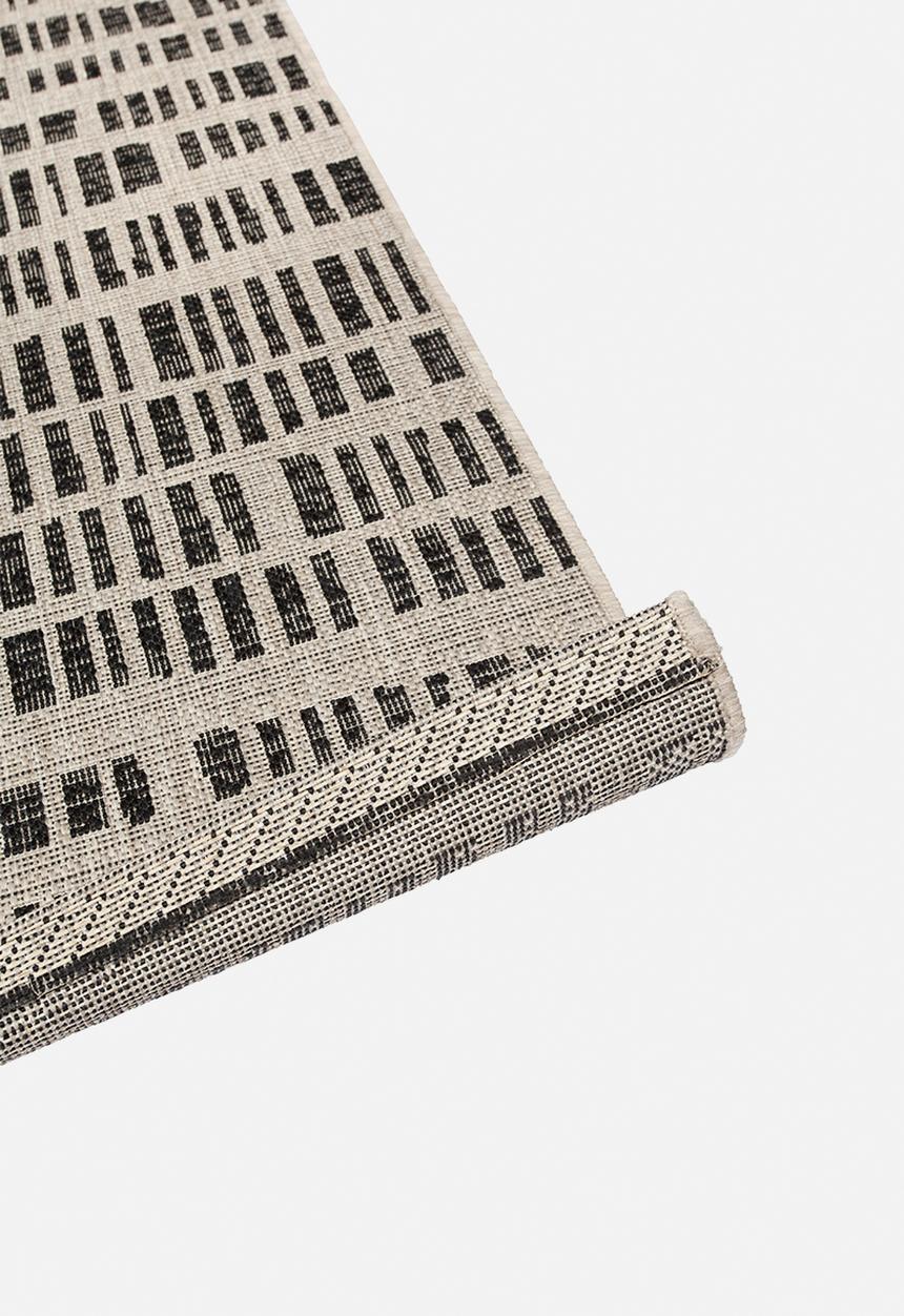 Hertex Haus - Coding outdoor rug - ink 