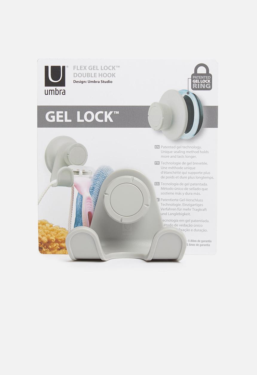 Umbra - Flex gel-lock double hook - grey