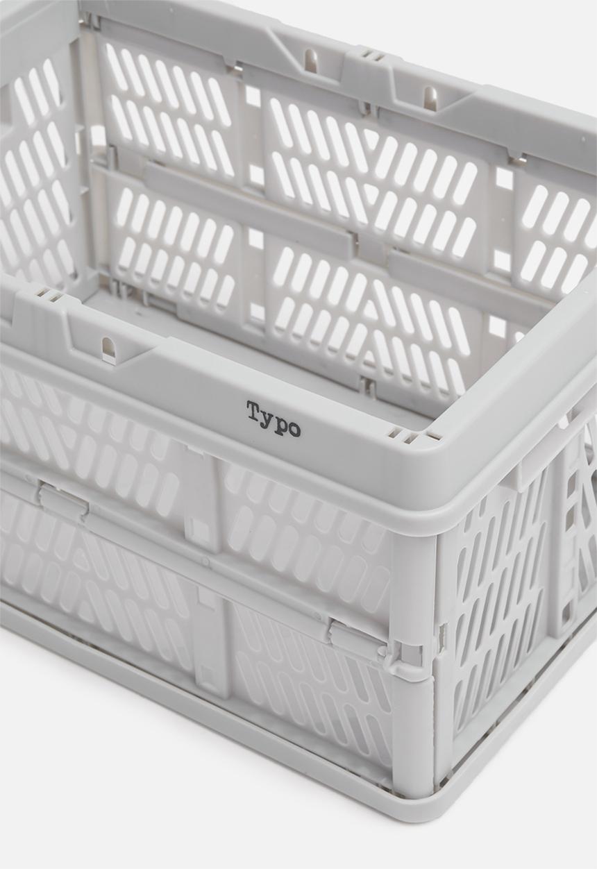 Typo - Small foldable storage - grey