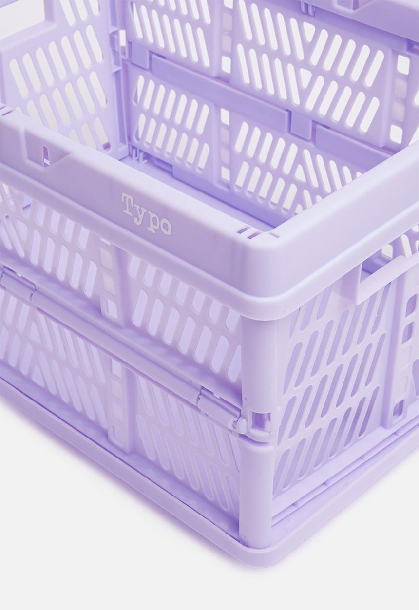 Typo - Large foldable storage - lilac