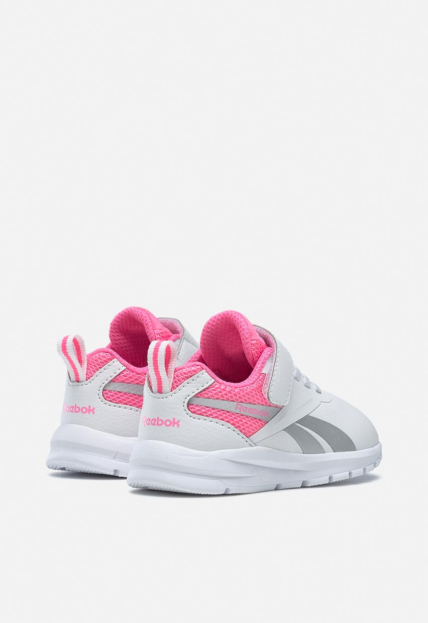 Reebok - Reebok rush runner 3.0 syn - white/electro pink/silver met.