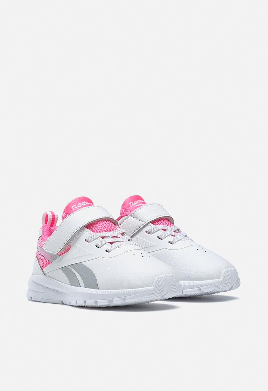 Reebok - Reebok rush runner 3.0 syn - white/electro pink/silver met.
