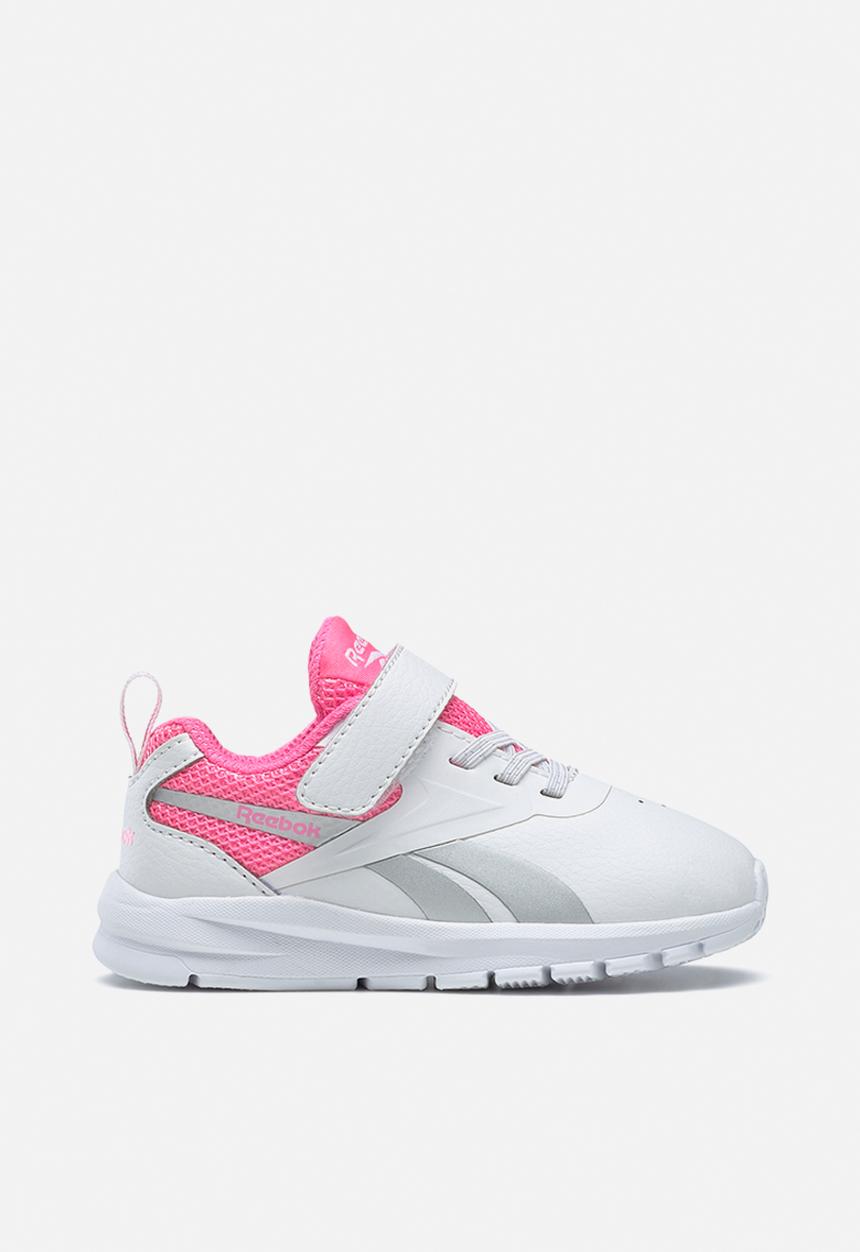 Reebok - Reebok rush runner 3.0 syn - white/electro pink/silver met.