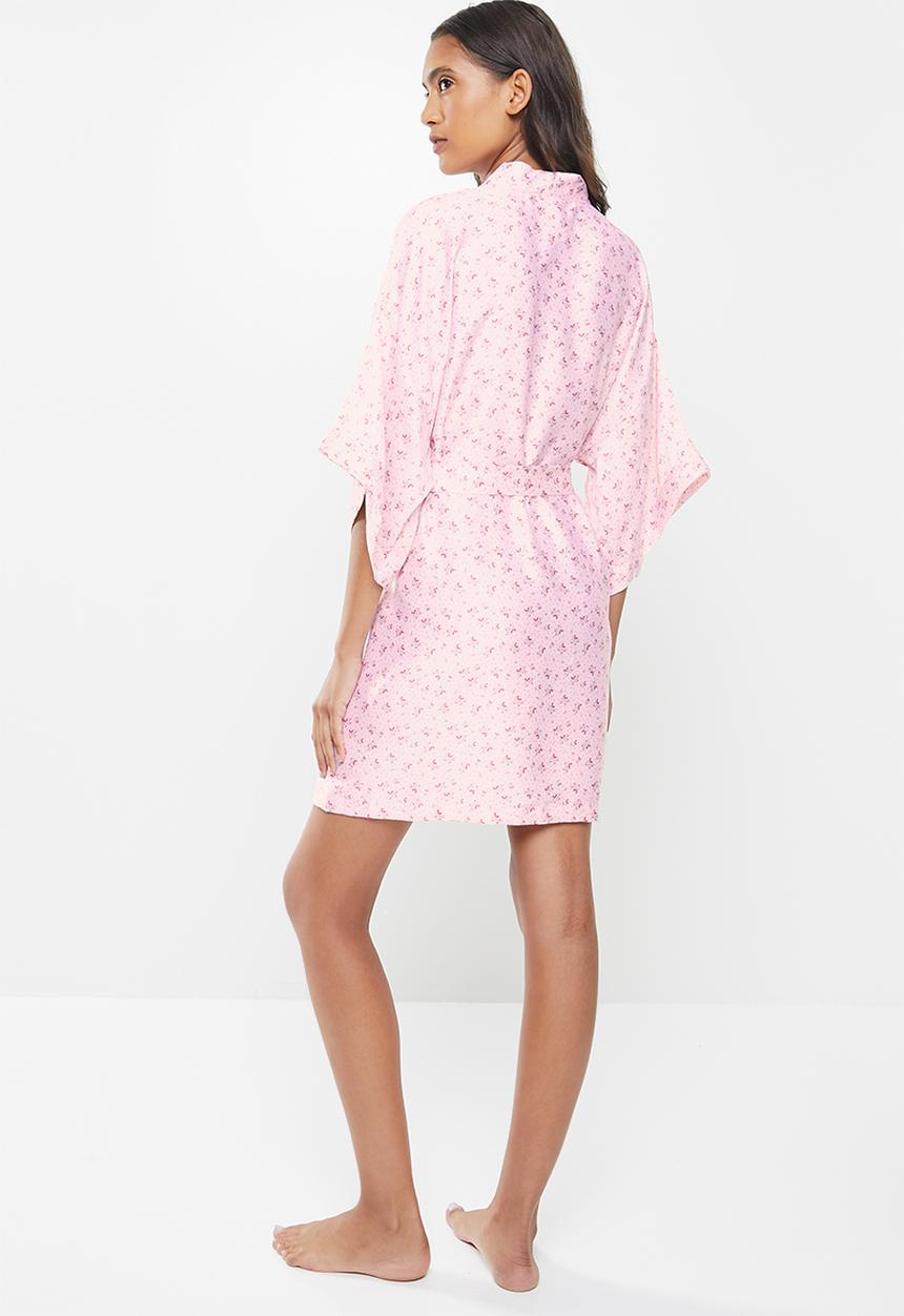 Cotton On - Satin robe - pink