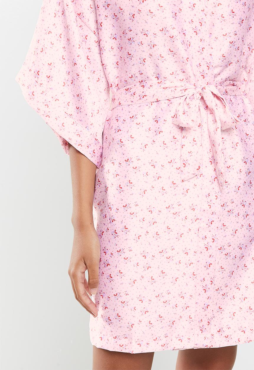 Cotton On - Satin robe - pink