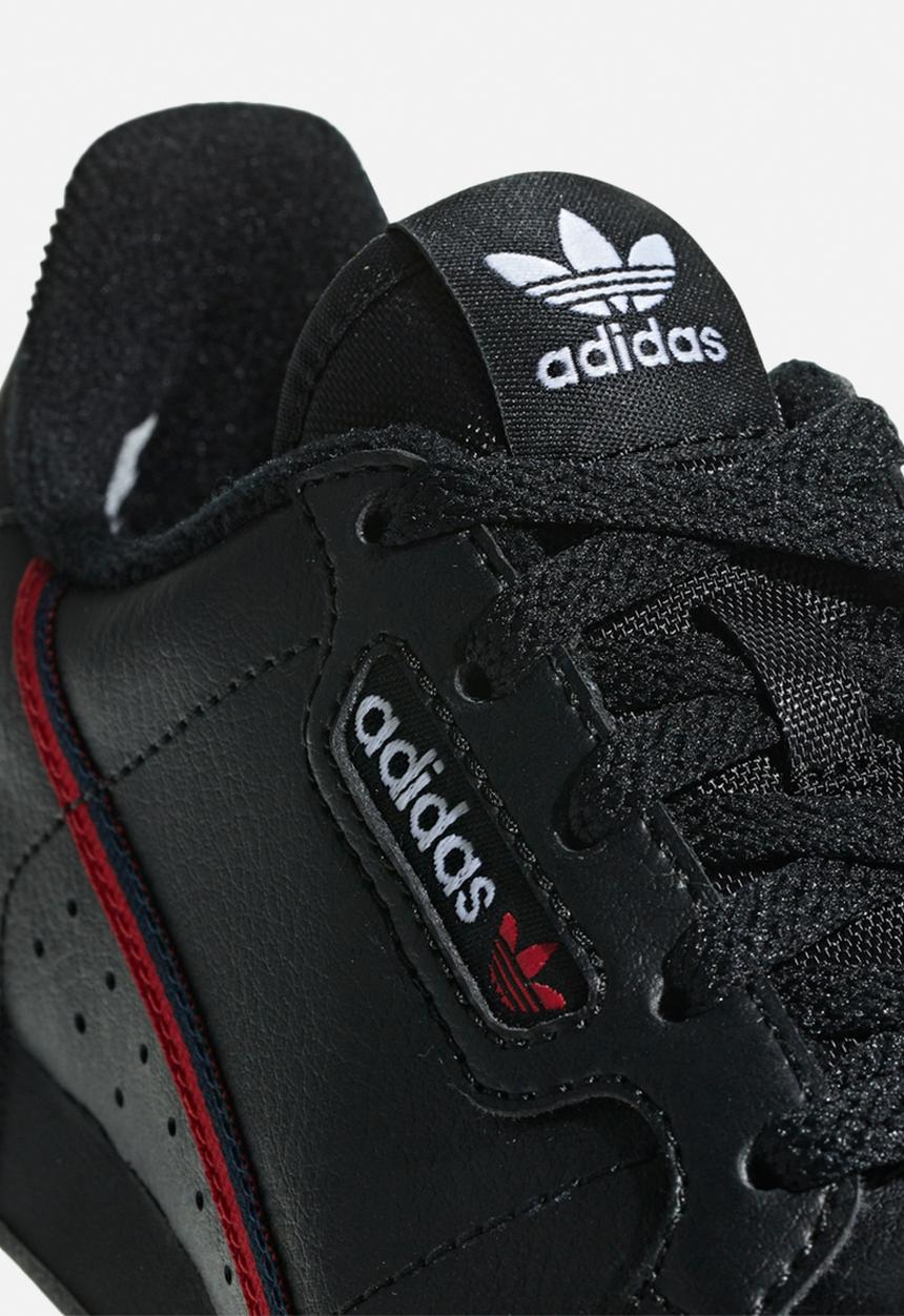 adidas Originals - Continental 80 c sneakers - core black/scarlet/collegiate navy
