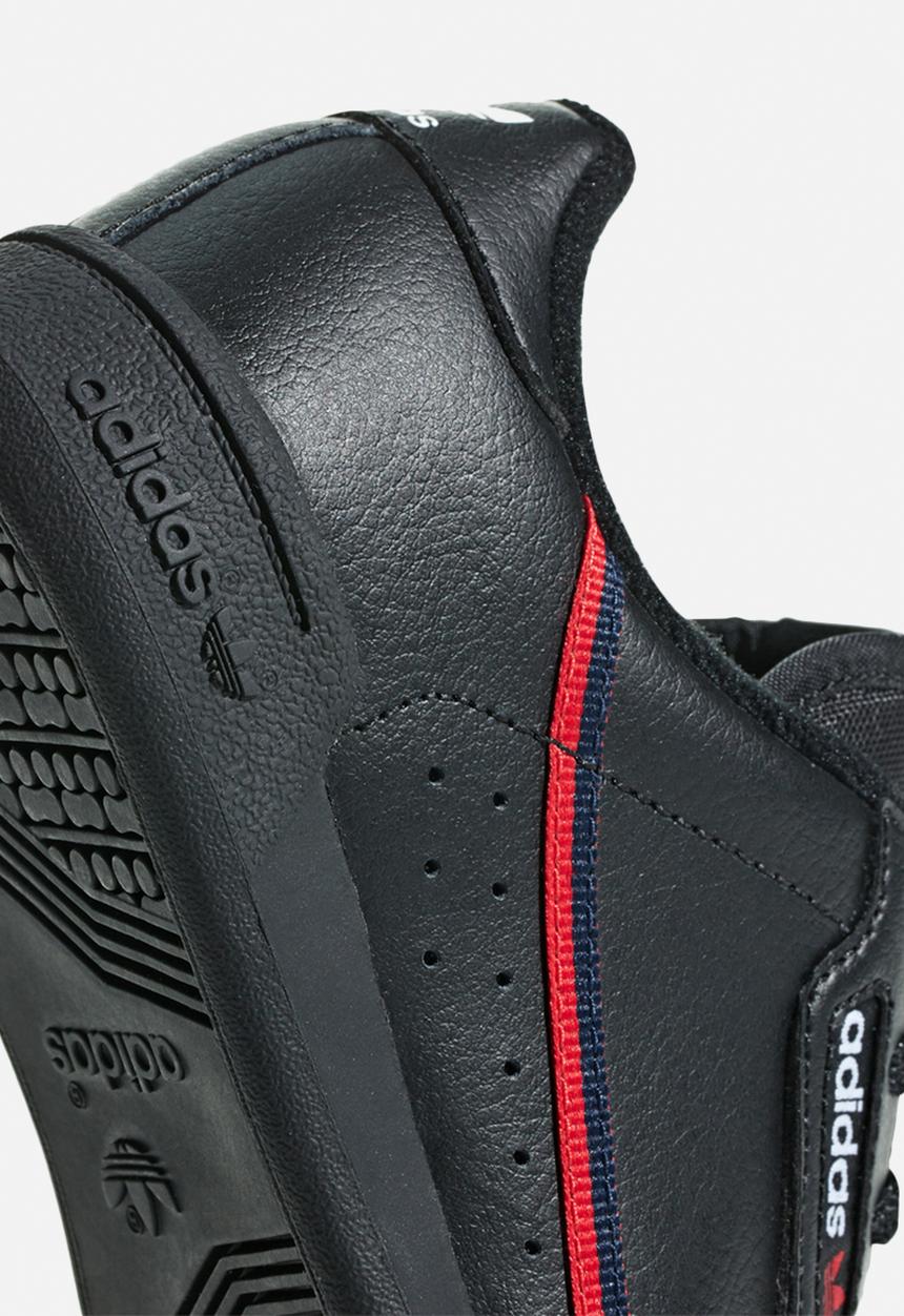 adidas Originals - Continental 80 c sneakers - core black/scarlet/collegiate navy
