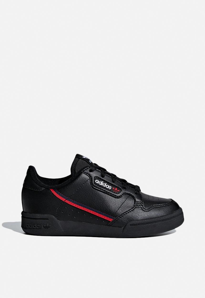 adidas Originals - Continental 80 c sneakers - core black/scarlet/collegiate navy
