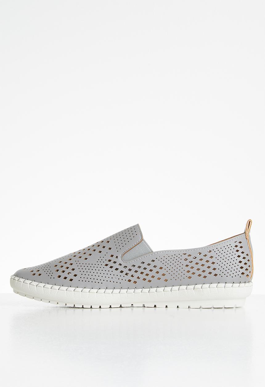 Butterfly Feet - Berrie slip on - grey