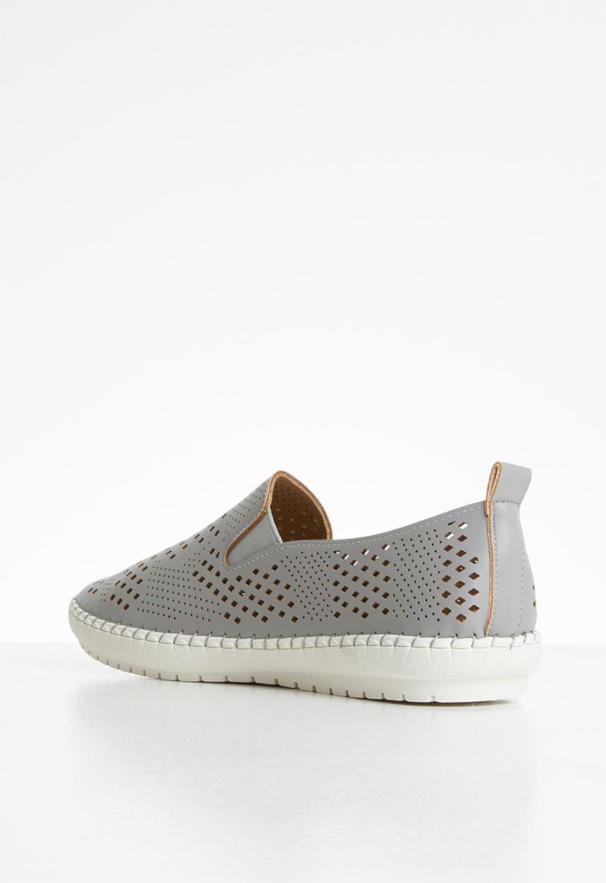 Butterfly Feet - Berrie slip on - grey