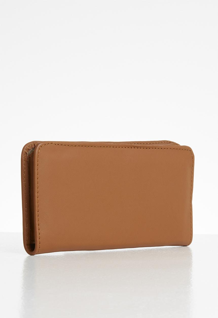 Superbalist - Clutch leather purse- tan