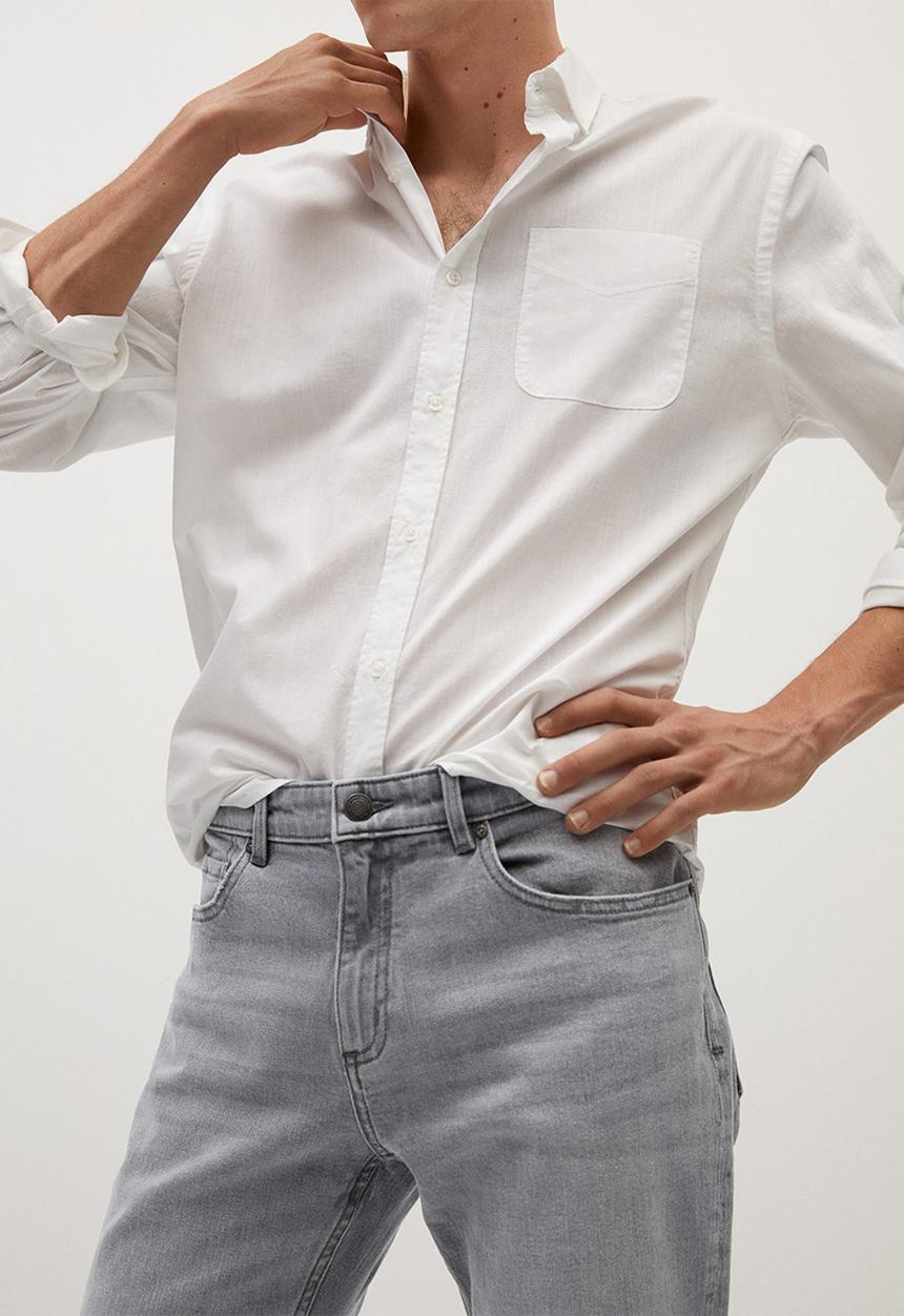 MANGO - Bob7 jeans - grey