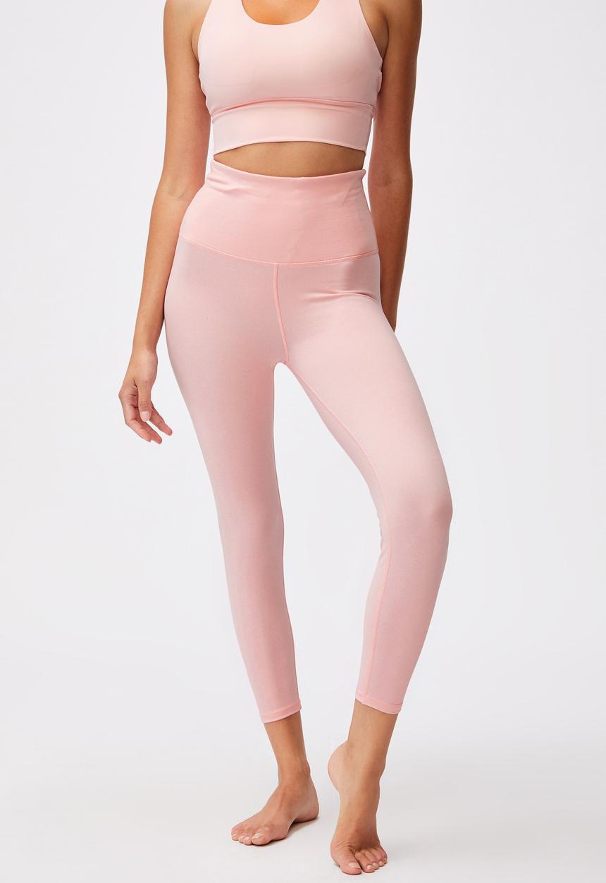 Cotton On - Active high waist 7/8 tight - fairy tale marle