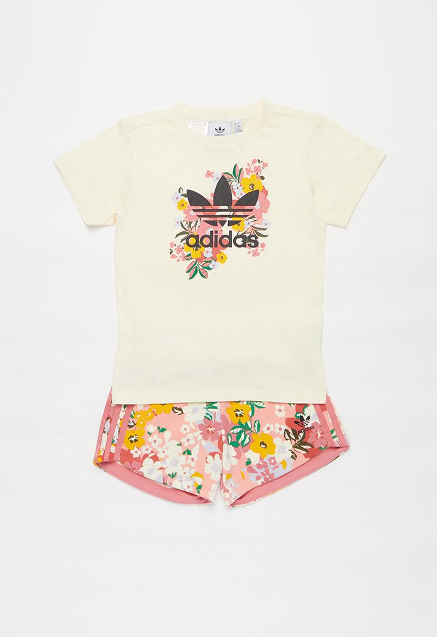 adidas Originals - Girls short & tee set - multi