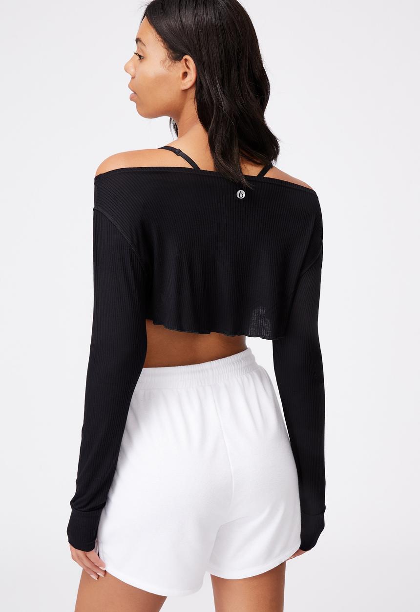 Cotton On - Keep it steady shrug - black