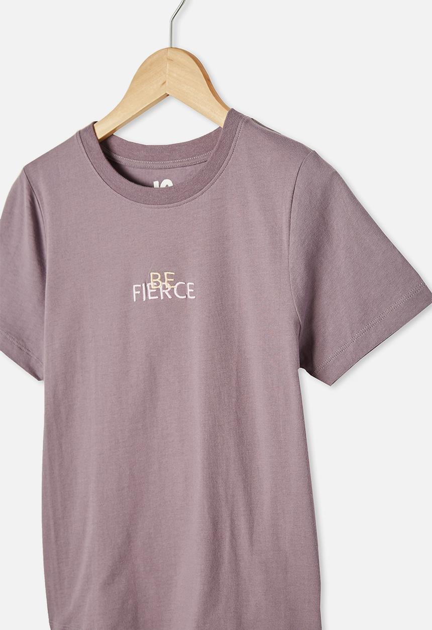 Free by Cotton On - Girls classic tee - purple