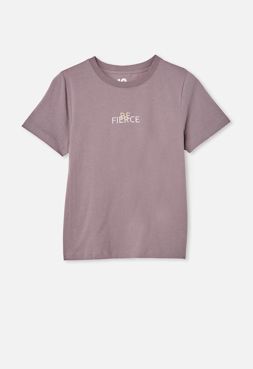 Free by Cotton On - Girls classic tee - purple