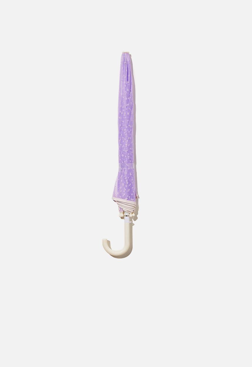 Cotton On - Kids cloudburst umbrella - purple