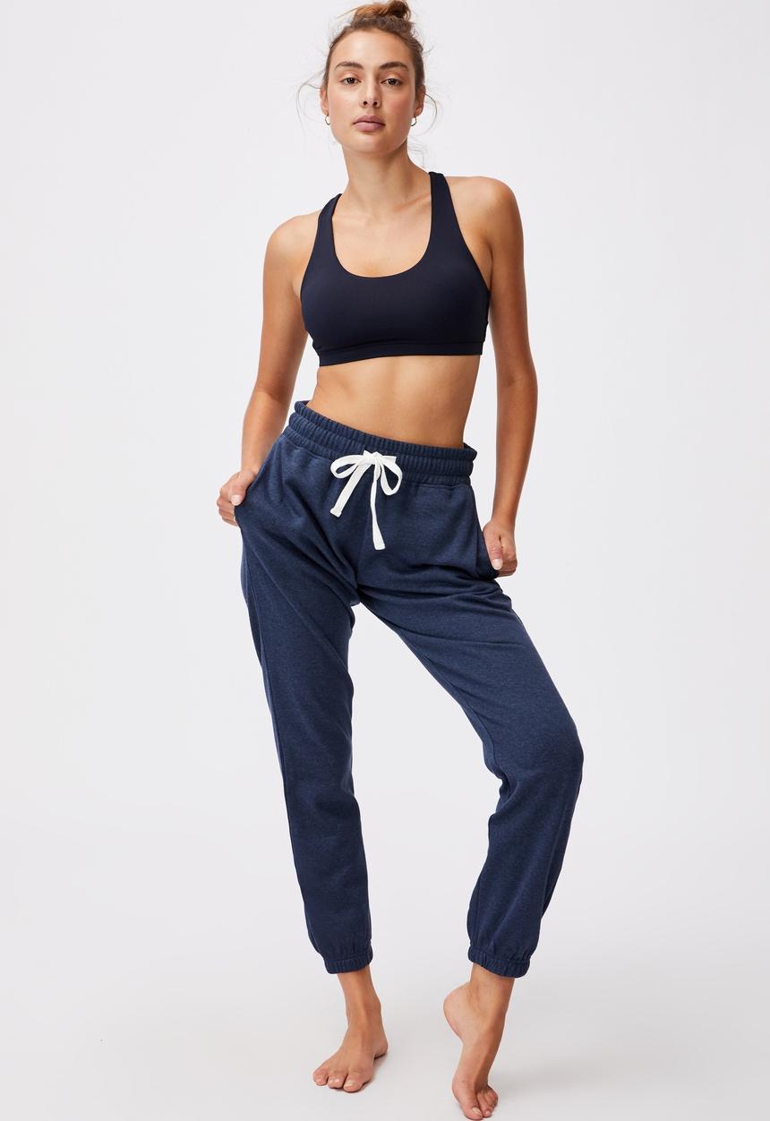Cotton On - Lifestyle gym track pant - midnight marle