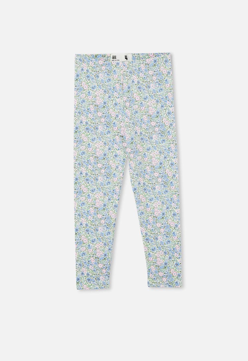Cotton On - Huggie tights - vanilla vintage floral