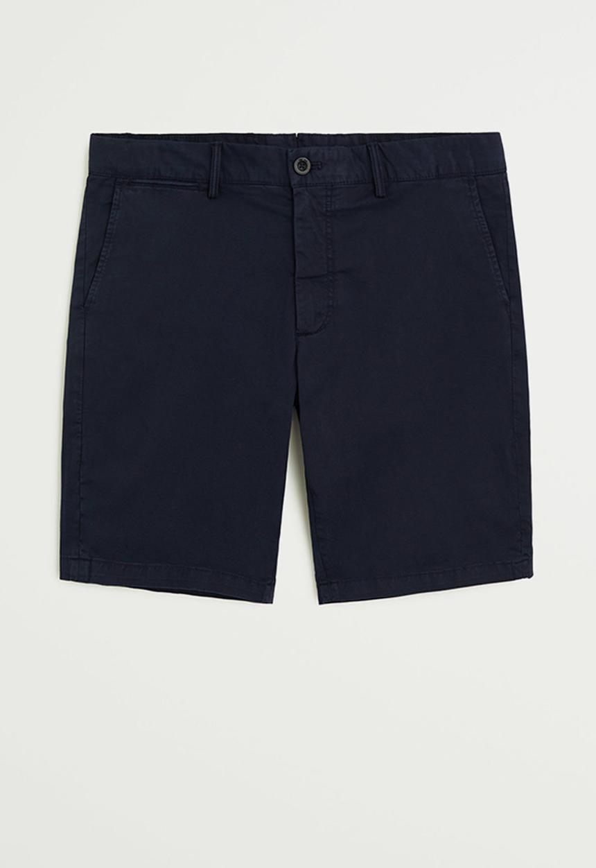 MANGO - Gracia7 bermuda shorts - navy