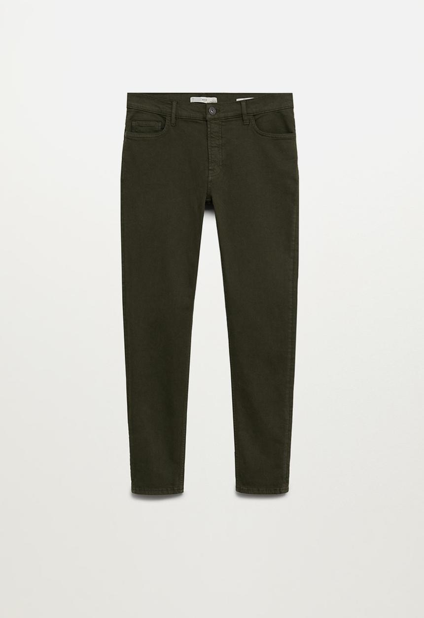 MANGO - Billy jeans - green